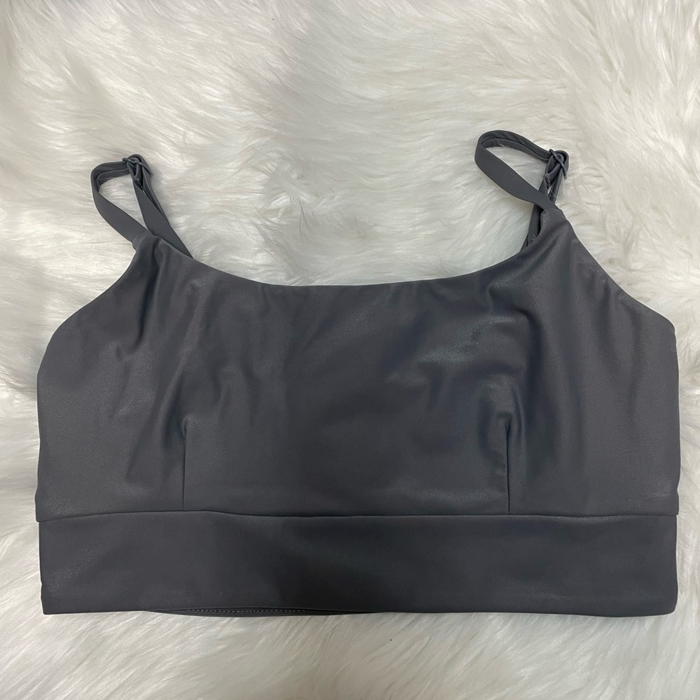 Balance Athletica Gray Sports Bra